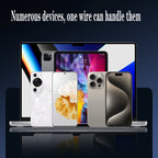 240W Foldable Charging Cable & Phone Stand