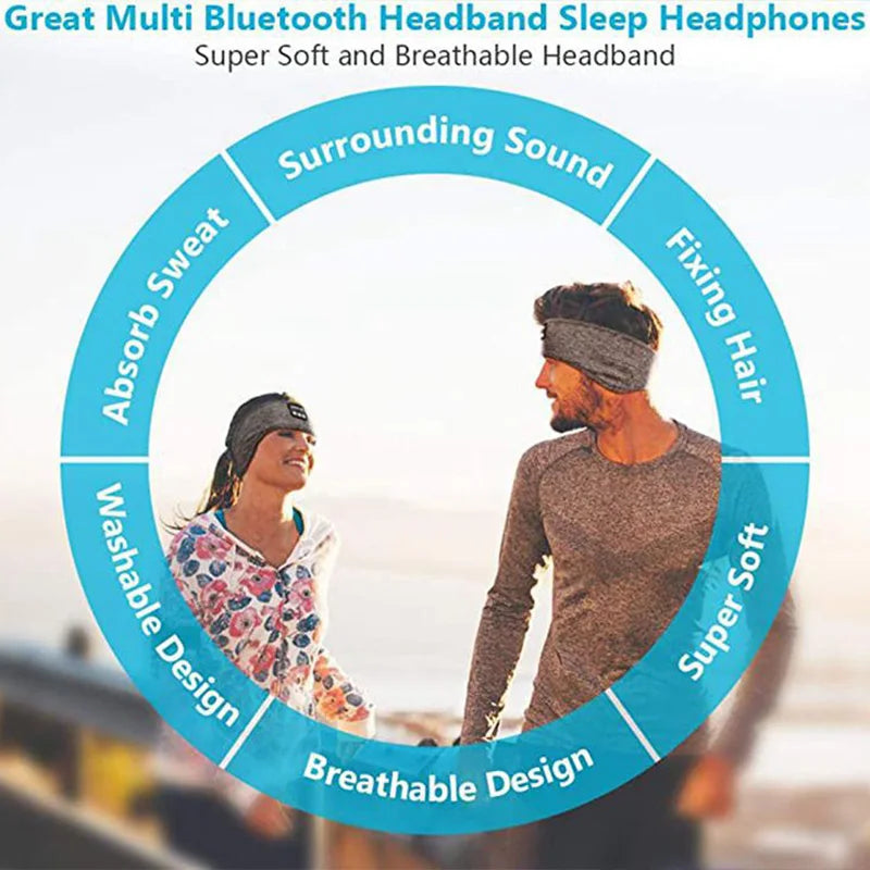 Wireless Bluetooth Sleeping Headband